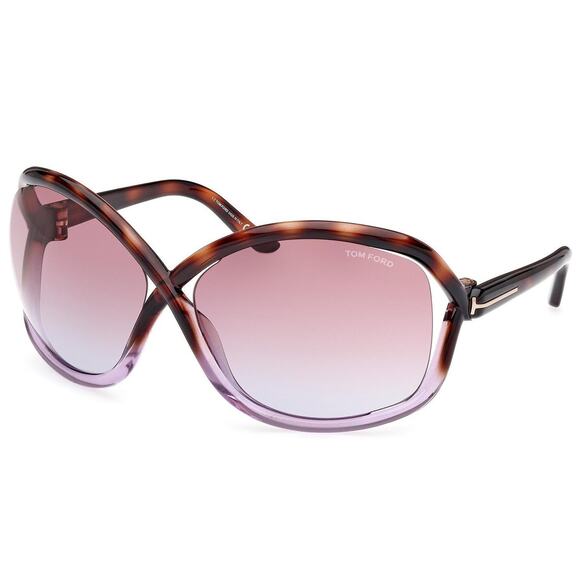 💎✨NEW WITH  TAG✨💎TOM FORD BETTINA Sunglasses Havana Violet Frame Gradien… - Picture 6 of 7